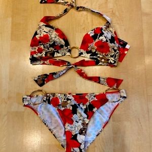NWT Red Carter Bikini